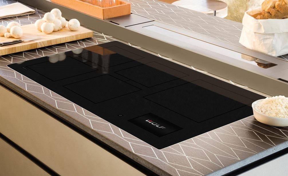 Subzero Wolf induction stove, popular in recent remodeling trends